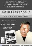 Wieczór poetycki z Janem Strządałą